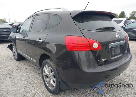 2011 Nissan Rogue Sv из США, поврежденный, VIN JN8AS5MVXBW280984